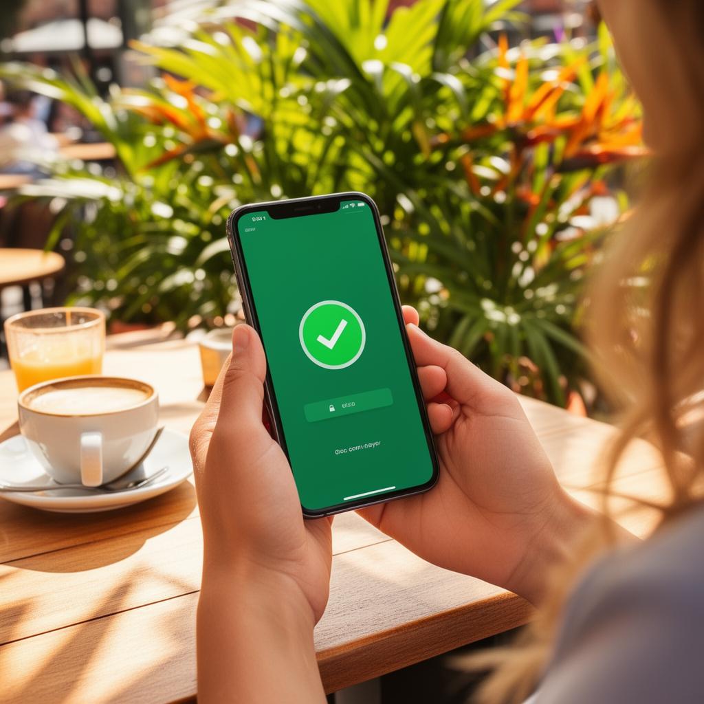 Payment confirmation on phone